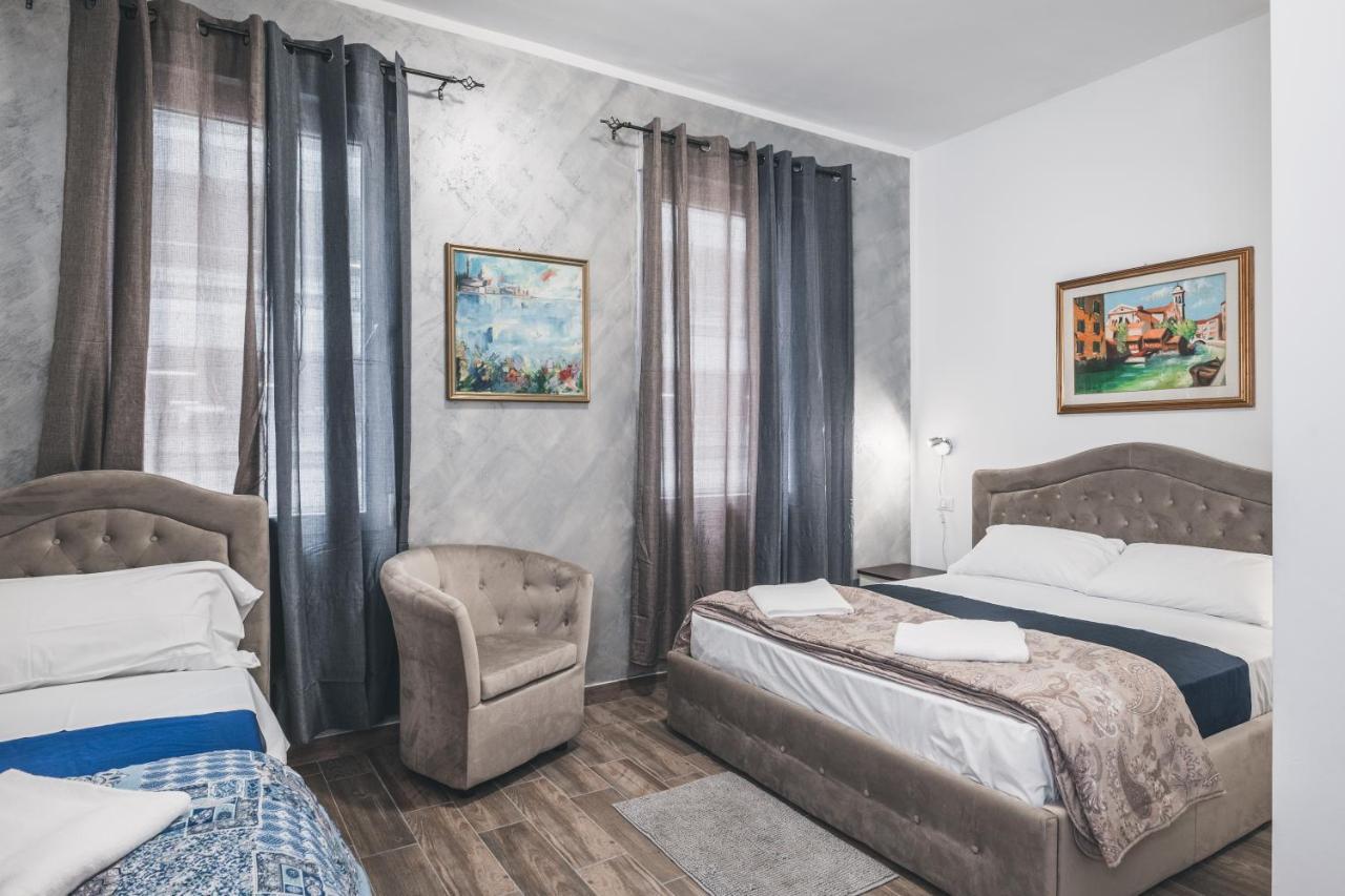 Bulldog Station Apartments With Private Wc, Ac, Tv Mestre Kültér fotó